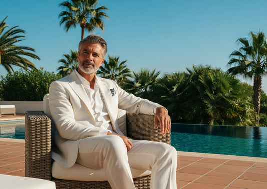 Linen Outfit, linen suit at CliqueKara