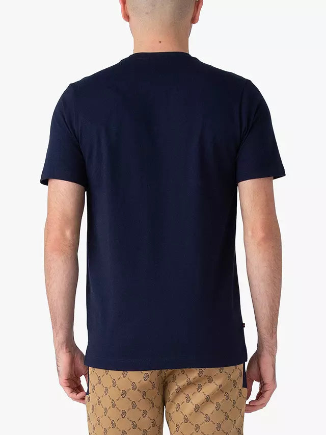 LUKE Kane Overprinted T-shirt | Dark Navy - M750150