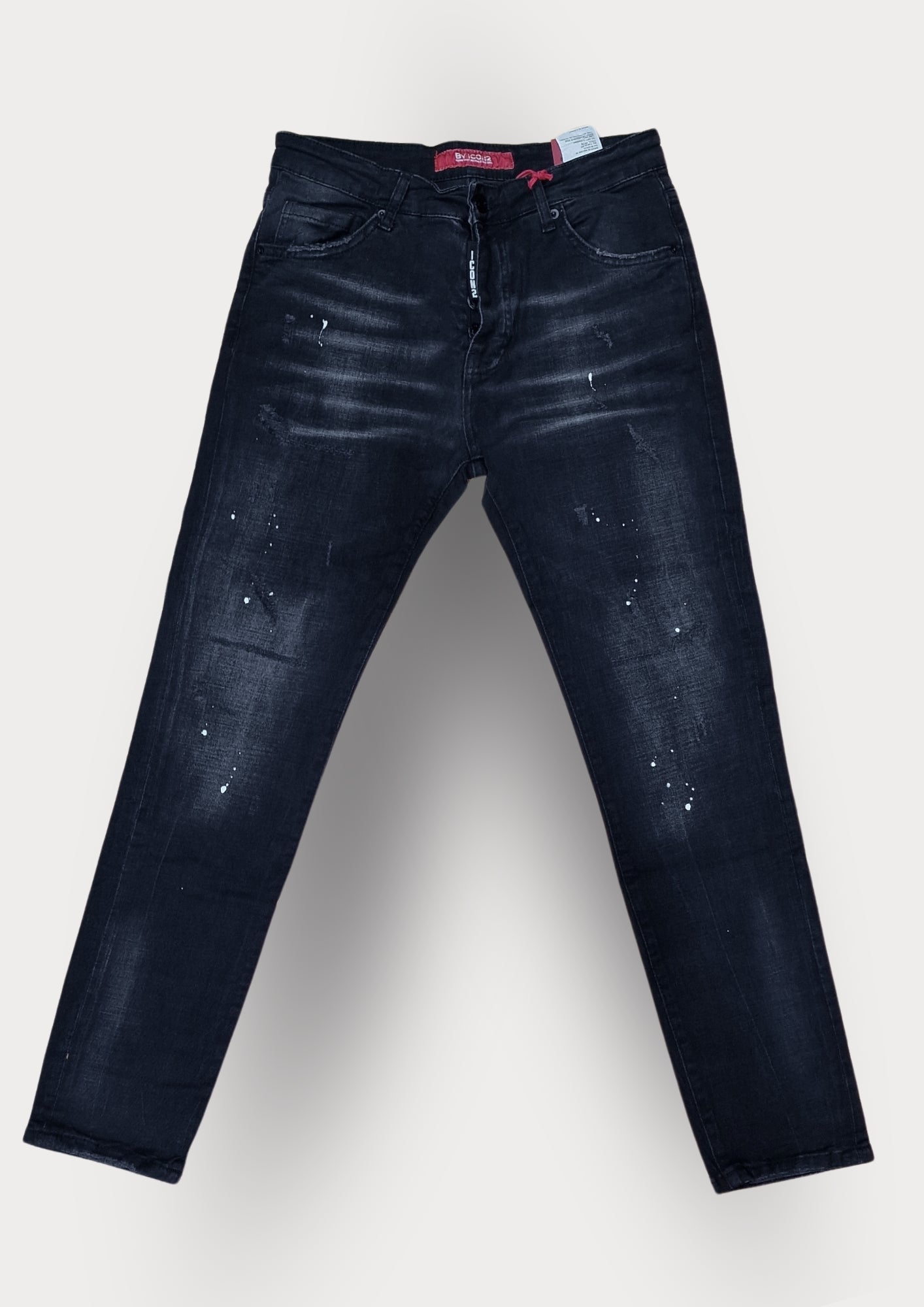 ICON2 Skinny Fit Jeans - Art 943 - Black Wash Denim