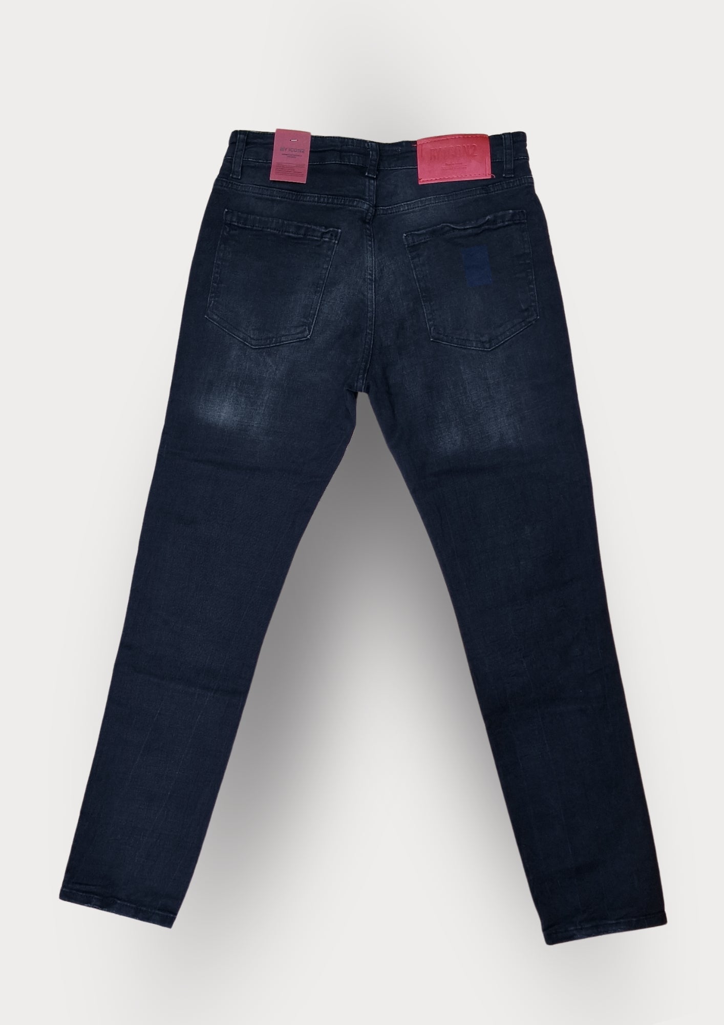 ICON2 Skinny Fit Jeans - Art 943 - Black Wash Denim