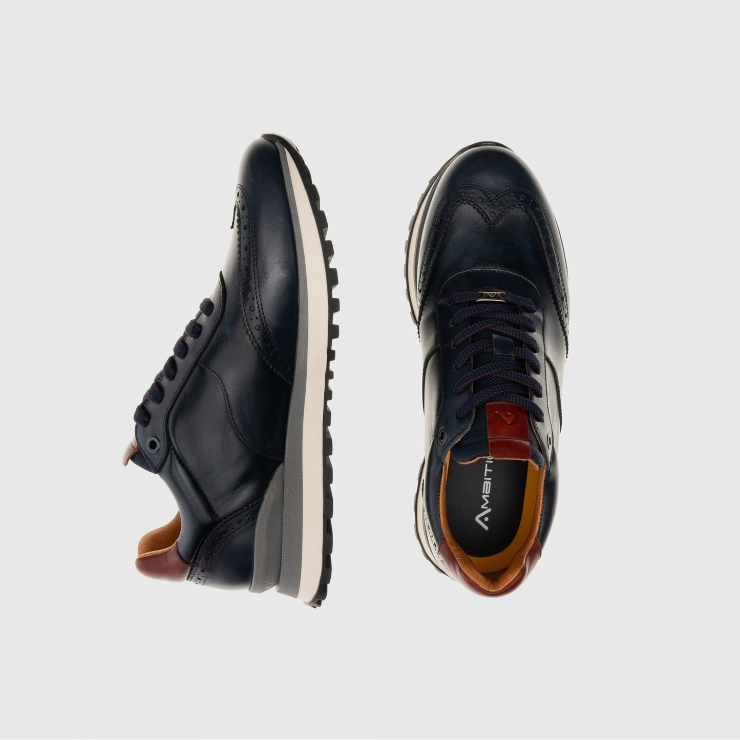 Ambitious - PARK Brogue Runner | Navy - 13139-5909AM