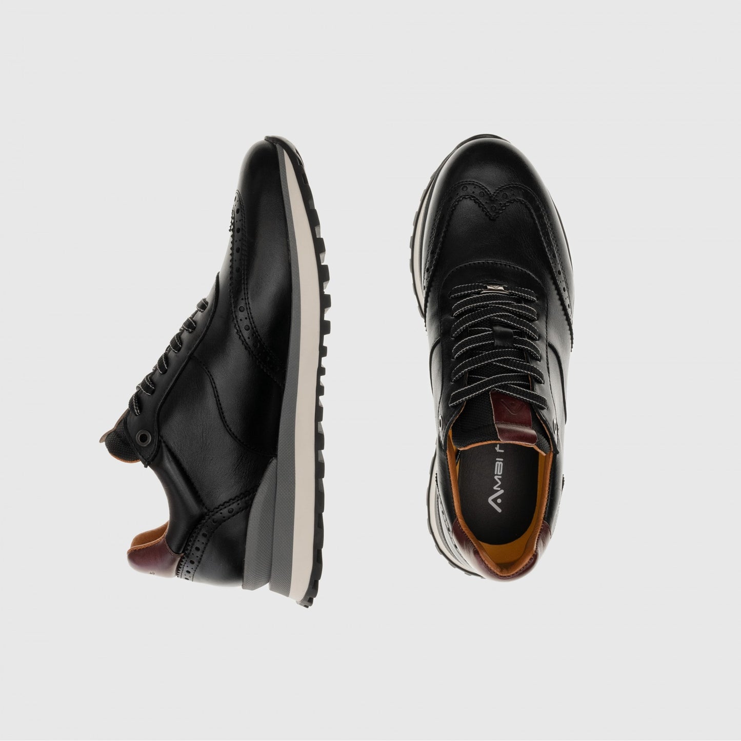Ambitious - PARK Brogue Runner | Black - 13139-6330AM