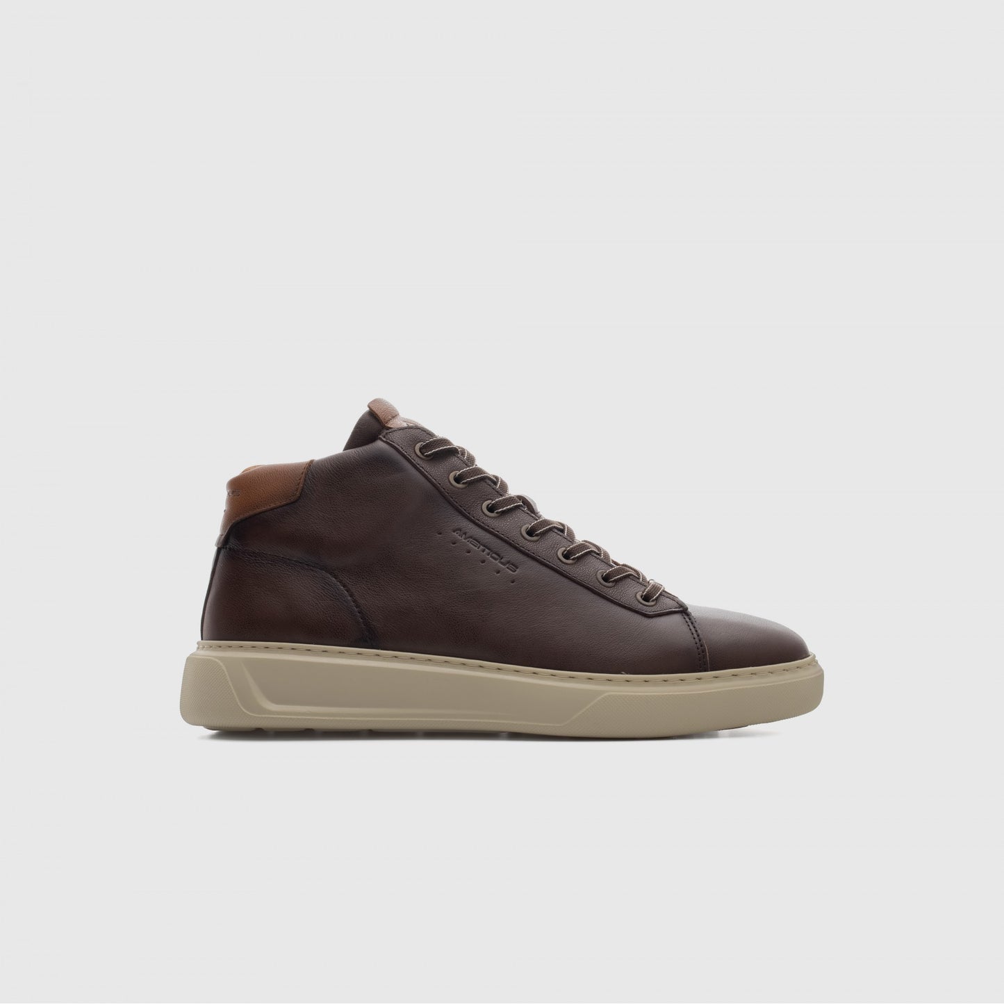 Ambitious - KIT High-Top | Brown Leather - 13019-7129AM