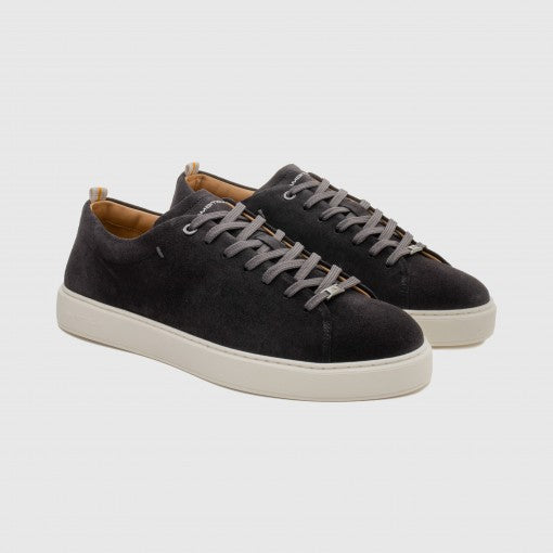 AMBITIOUS - LEWIS Suede Minimal Sneaker / Deep Navy - 13797