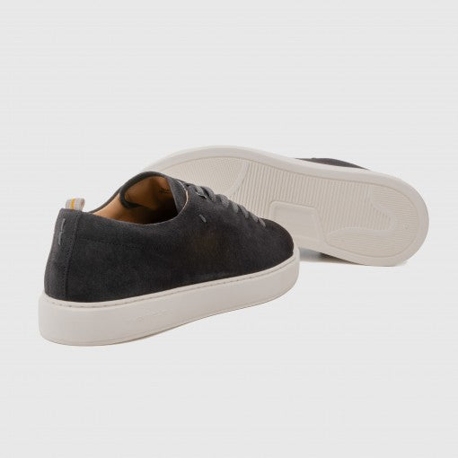AMBITIOUS - LEWIS Suede Minimal Sneaker / Deep Navy - 13797