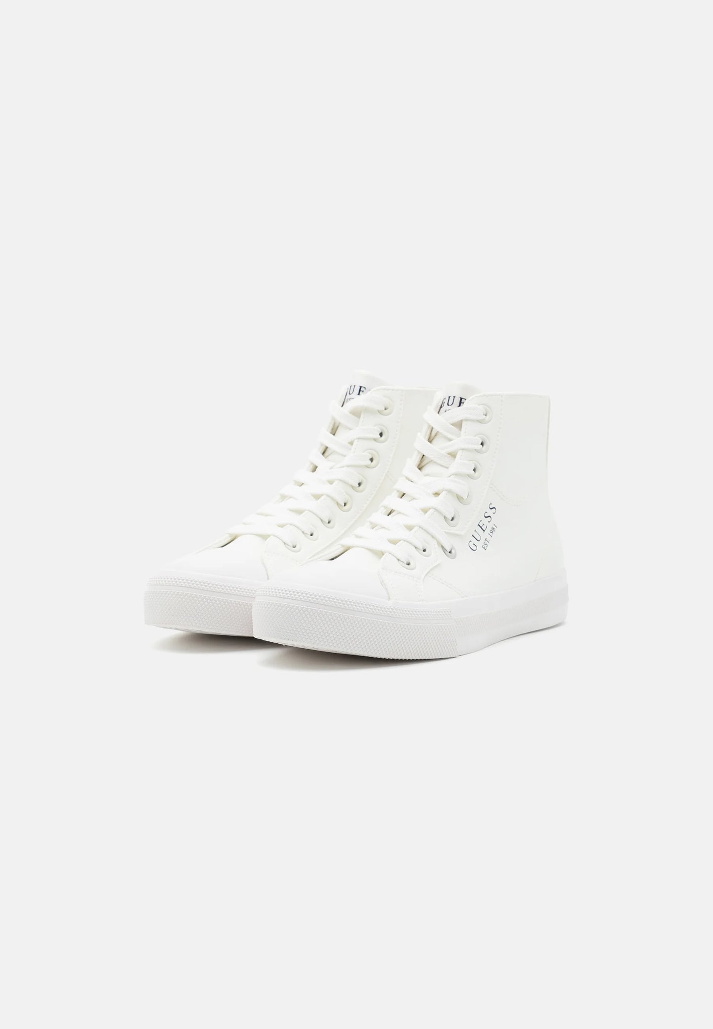 GUESS - ISTRIA MID High-top Trainers - White - FPMISMFAL12