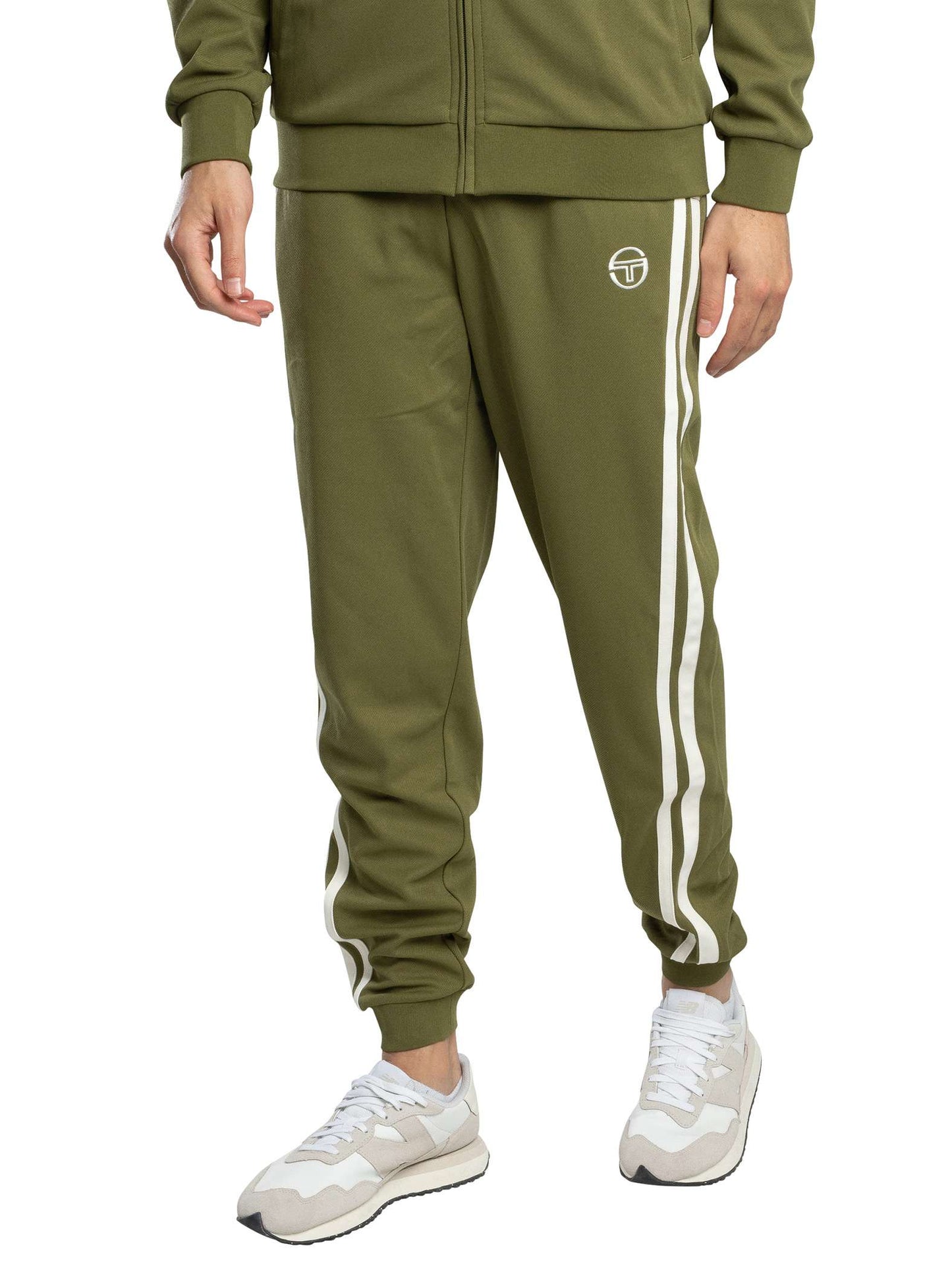 SERGIO TACCHINI - Damarindo Track Pants - Sphagnum/Gardenia - STM14552-7761