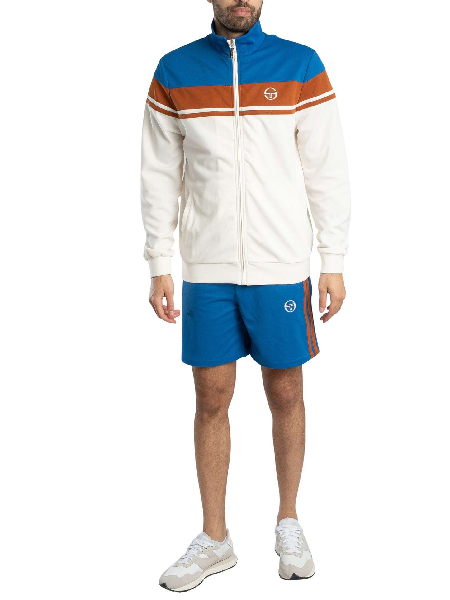 SERGIO TACCHINI - Pietrapertosa Shorts - Nautical Blue/Gardenia/Mocha Bisque - STM14553-2572