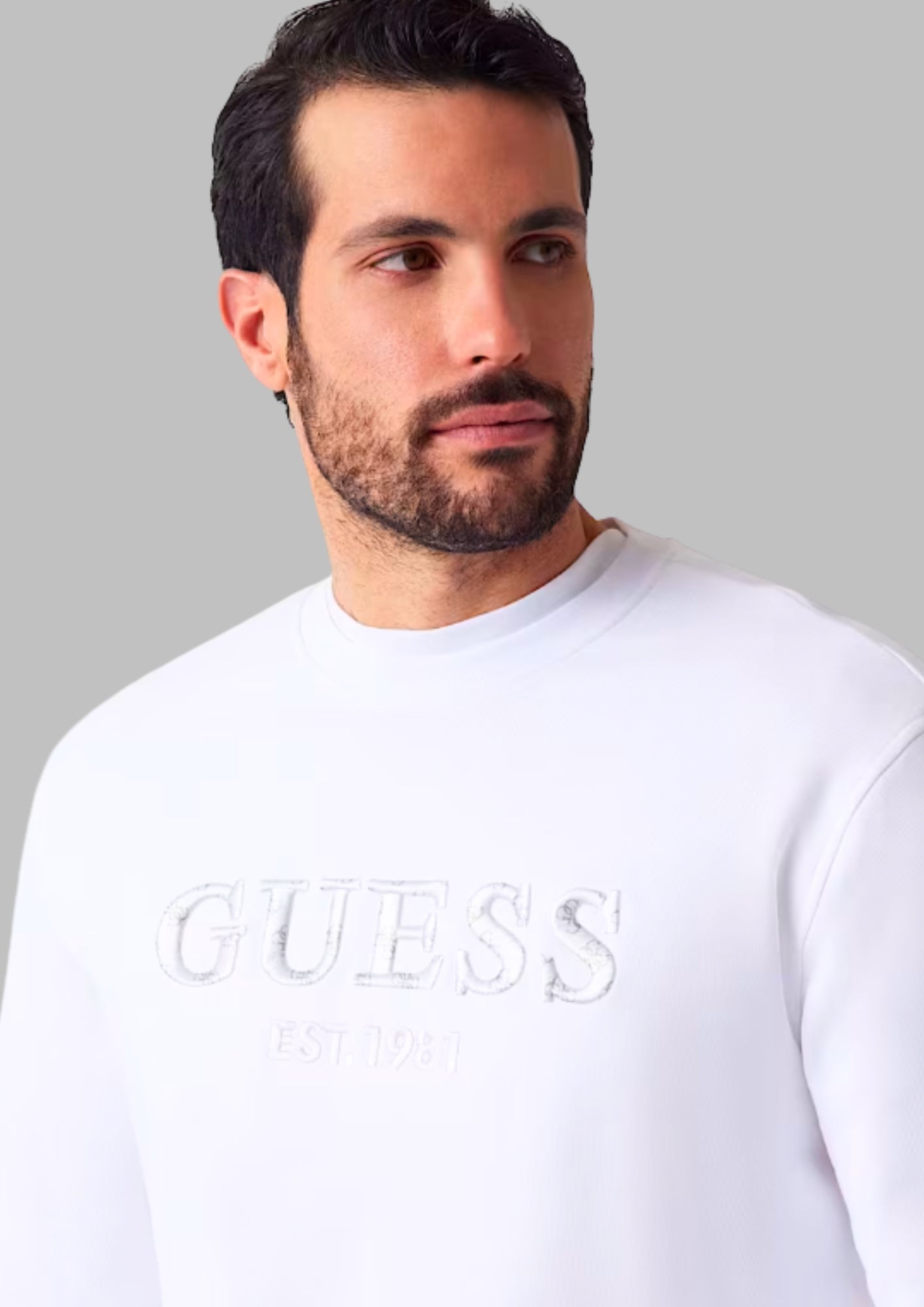 GUESS Embroidered Logo Sweatshirt - M5GQ08KCN01-G011