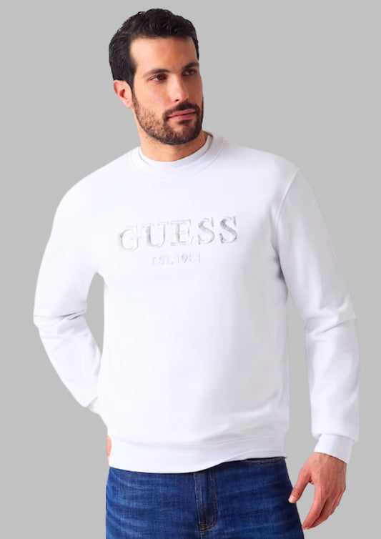 GUESS Embroidered Logo Sweatshirt - M5GQ08KCN01-G011