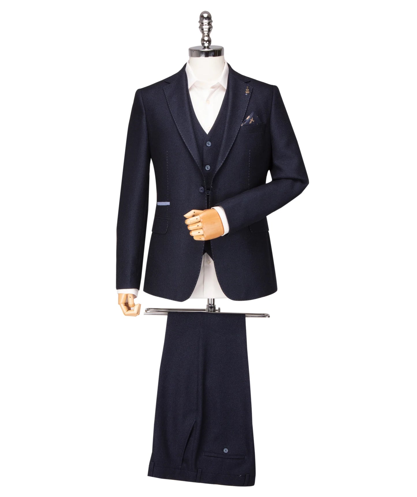 Fratelli Paolo - 3 Pcs Suit | Navy - FJK1024