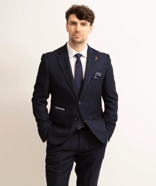 Fratelli Paolo - 3 Pcs Suit | Navy - FJK1024