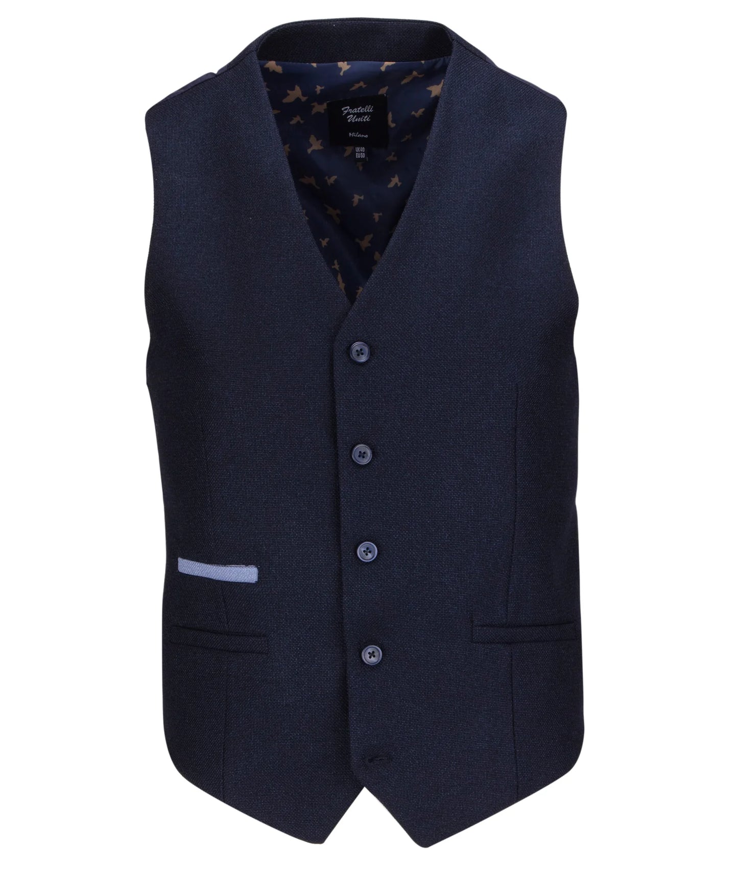 Fratelli Paolo - 3 Pcs Suit | Navy - FJK1024
