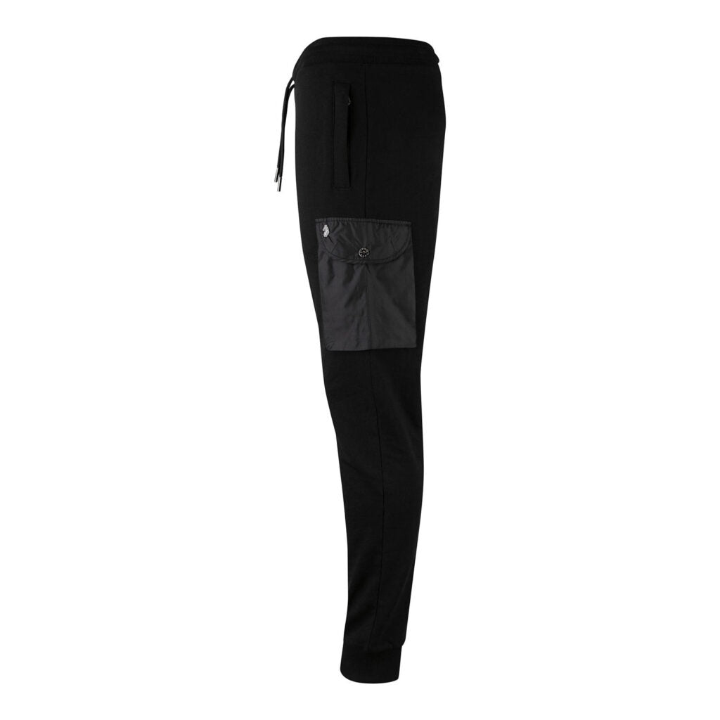 LUKE 1977 Ealing Contrast Regular Fit Joggers - Black - M790365