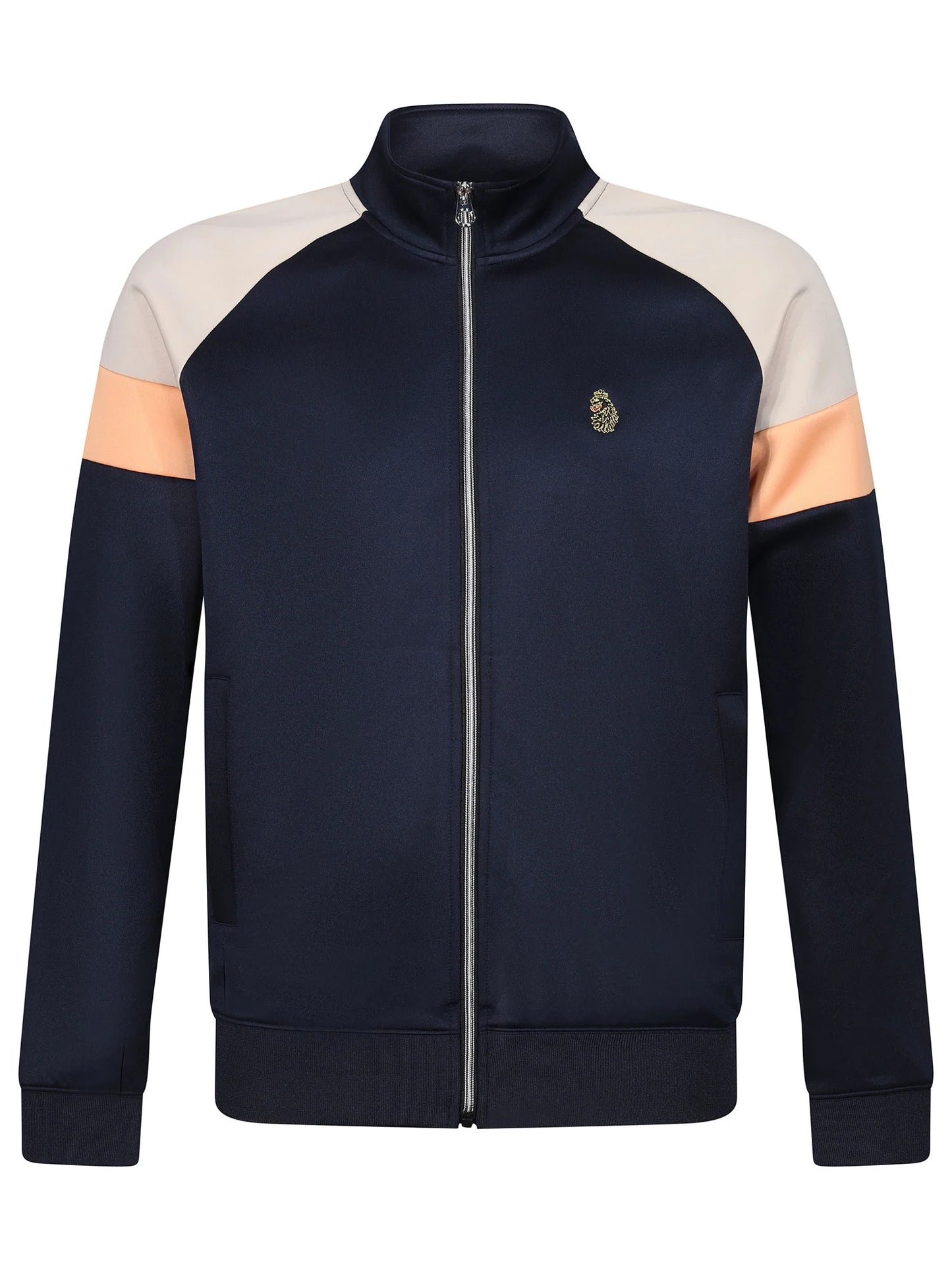 LUKE Kas 3 Zip Sweat | Dark Navy - M590333