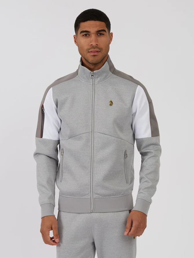 Luke Cape Town Zip Funnel| Mid Mrl Grey - M730362