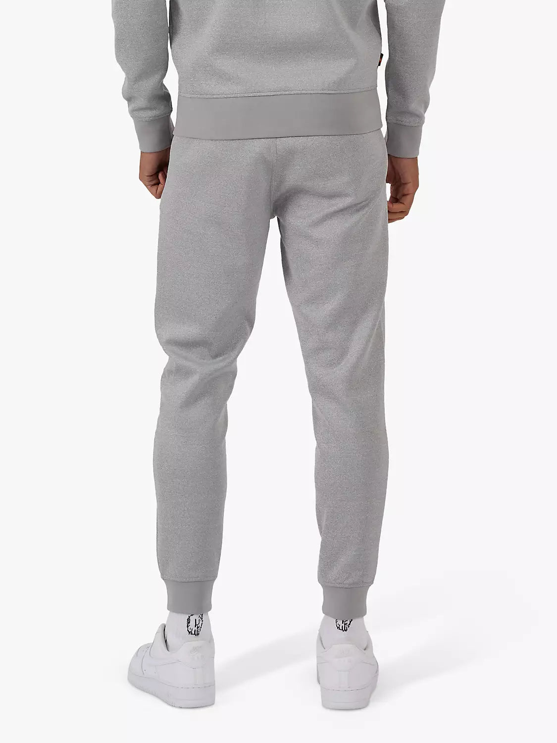 Luke Hobart Zip Jogger | Mid Mrl Grey - M730364