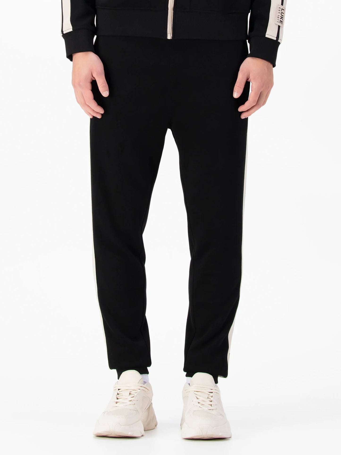 LUKE - Cornell Premium Vintage Jogger 290 gsm - Black - M0790353