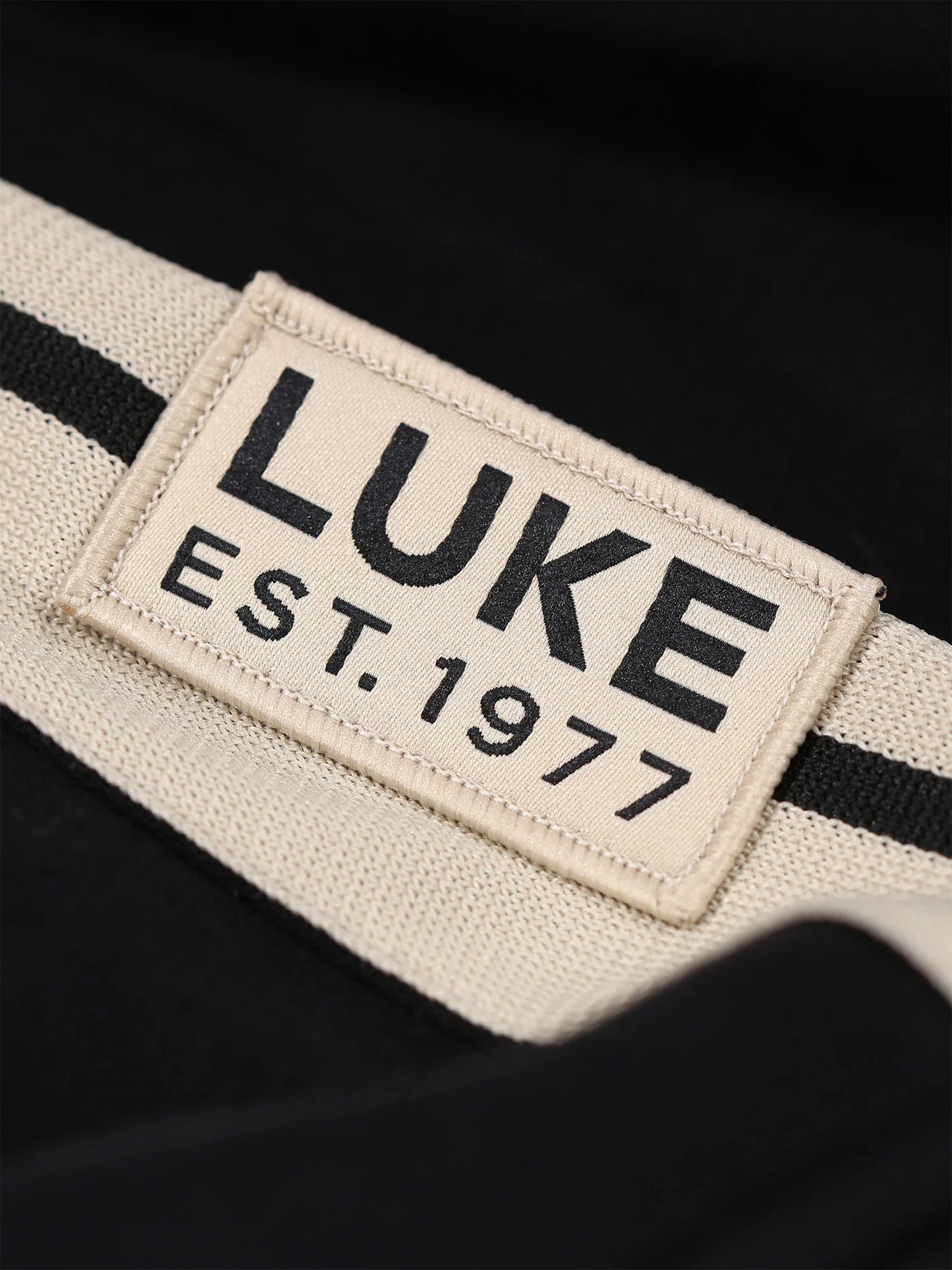 LUKE - Cornell Premium Vintage Jogger 290 gsm - Black - M0790353