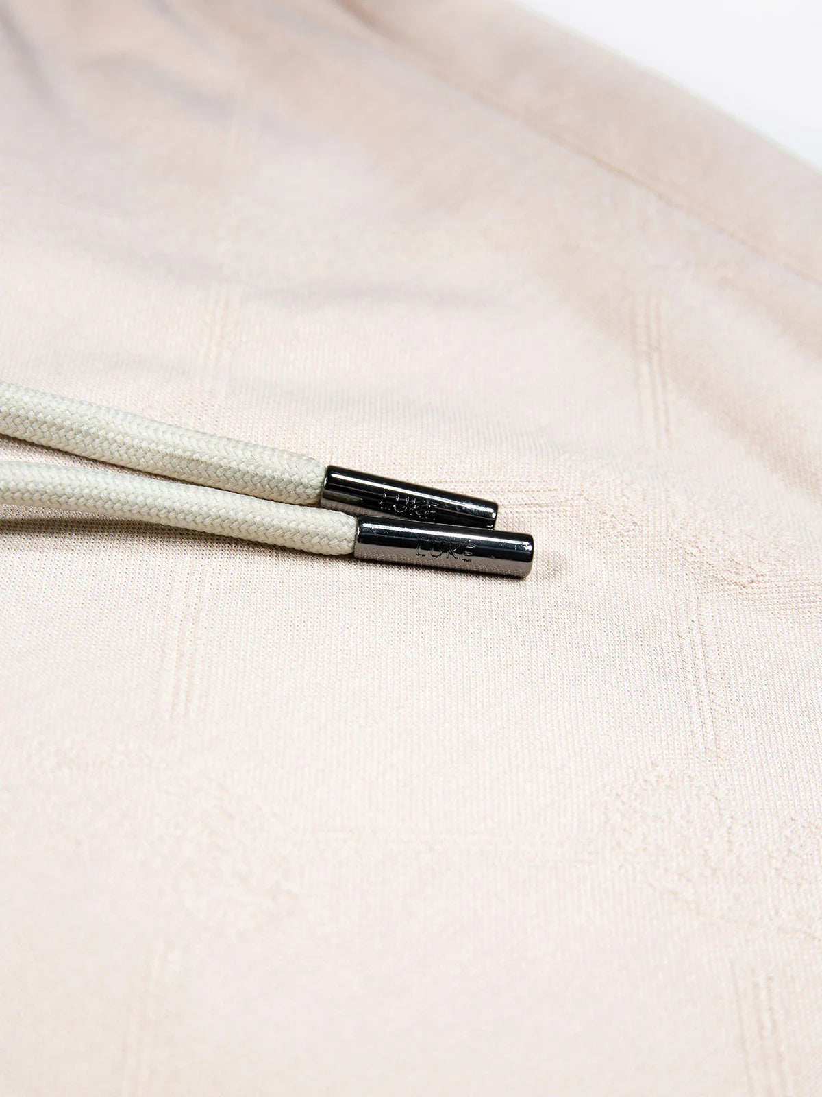 Luke Est 1977 Phoenix Textured Shorts | Dark Ecru - M801051