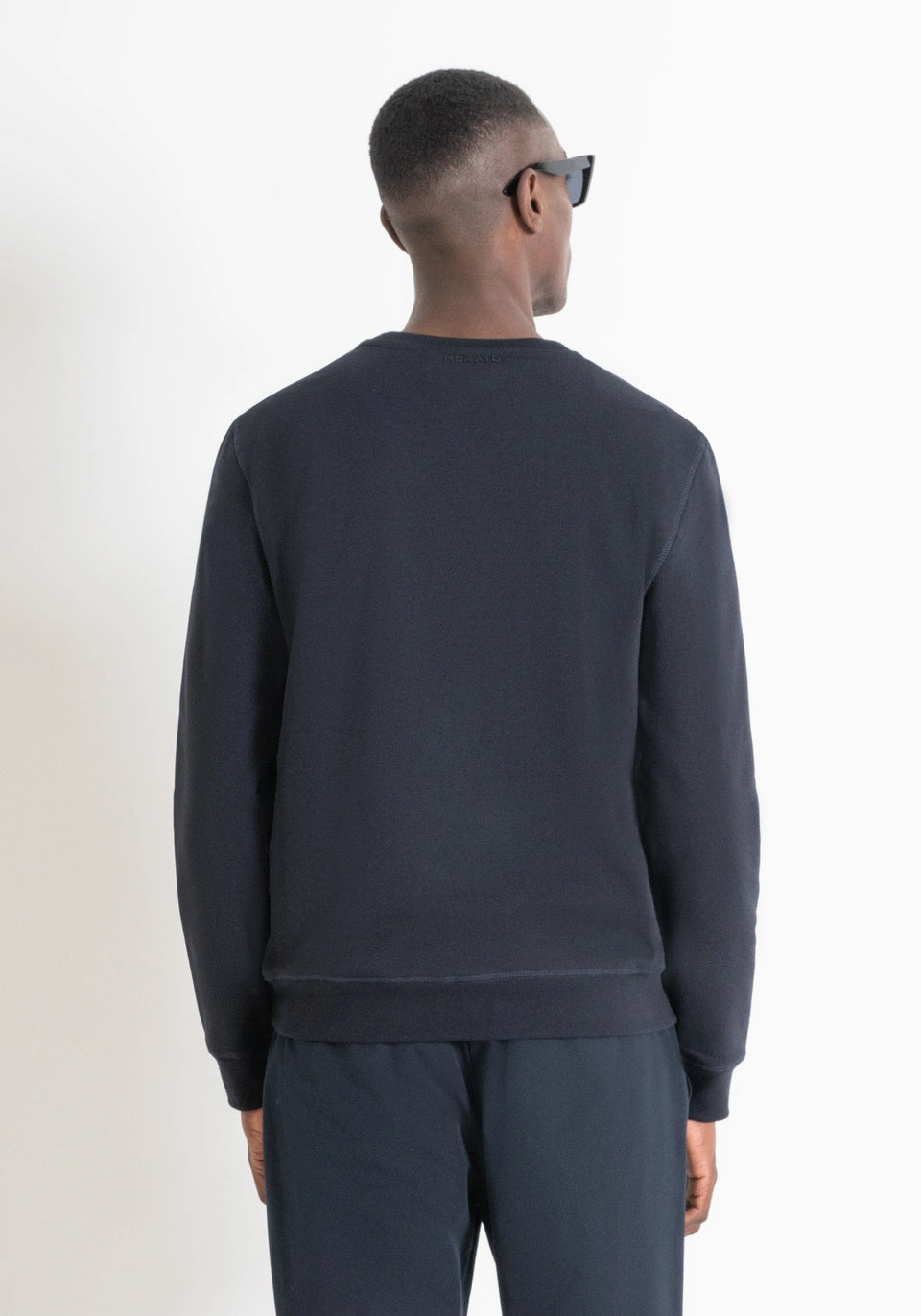 ANTONY MORATO Sweatshirt Tiger Print | Ink Blue - MMFL01035 - FA150185 - 7073