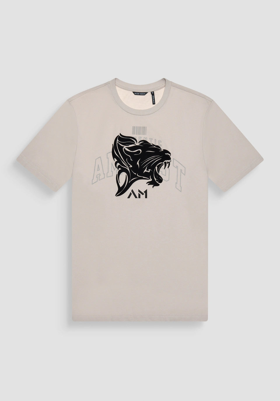 ANTONY MORATO Manchester T-Shirt Sponge Effect Print | Beige - MMKS02450 - FA100240 - 1016