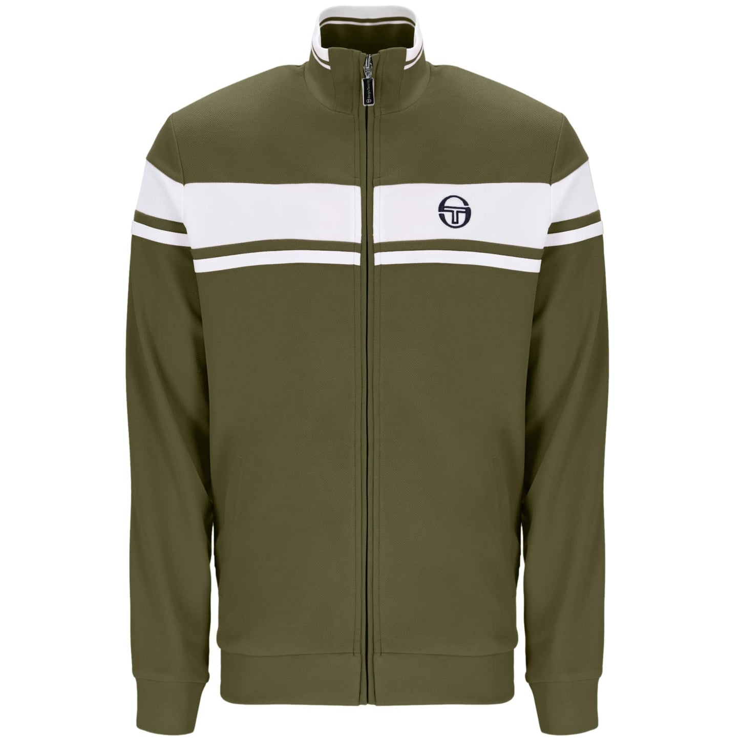 SERGIO TACCHINI - Damarindo Track Top - Sphagnum/Gardenia - STM14551-7761