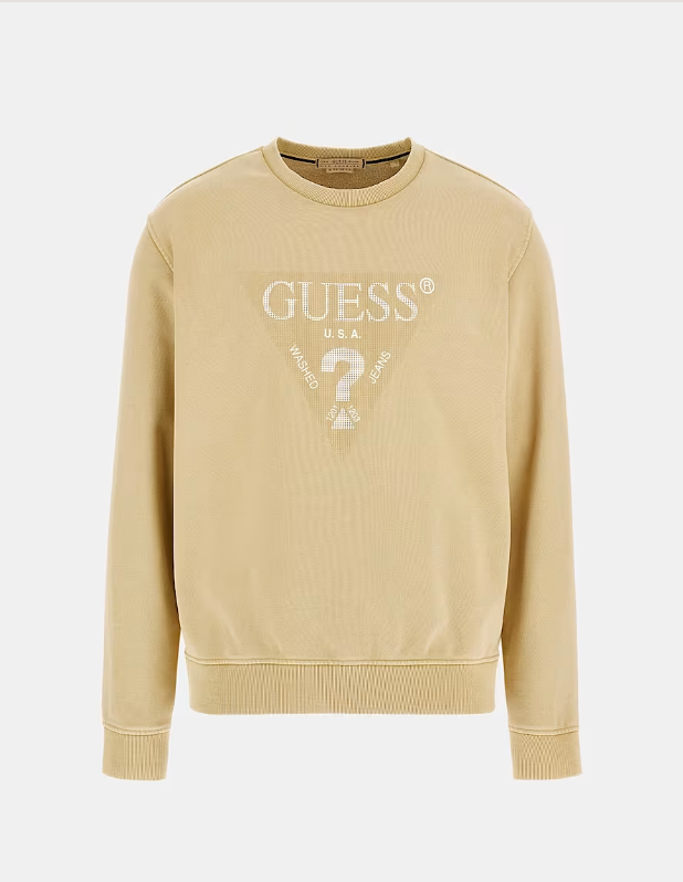 GUESS Crewneck Sweatshirt | Black - M4YQ13KBY51 - GO36