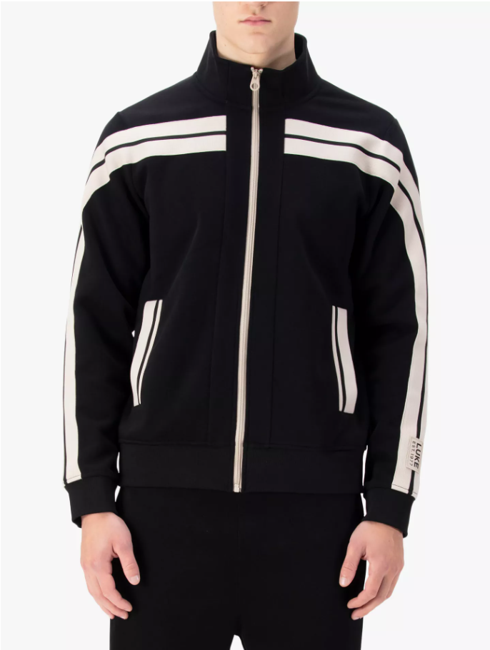 LUKE - Duke Zip Up Sweat 290 gsm - Black - M0790355