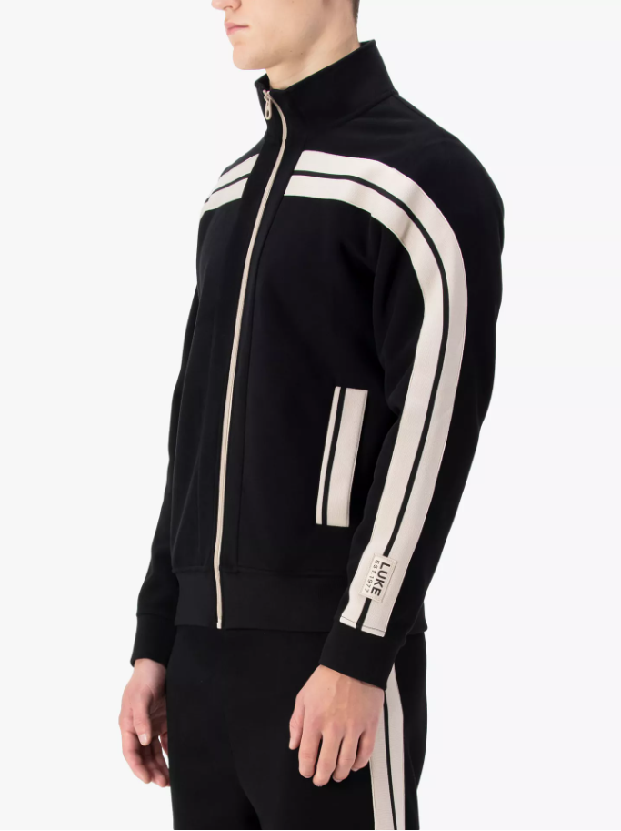 LUKE - Duke Zip Up Sweat 290 gsm - Black - M0790355
