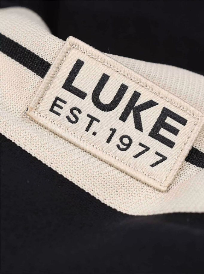 LUKE - Duke Zip Up Sweat 290 gsm - Black - M0790355