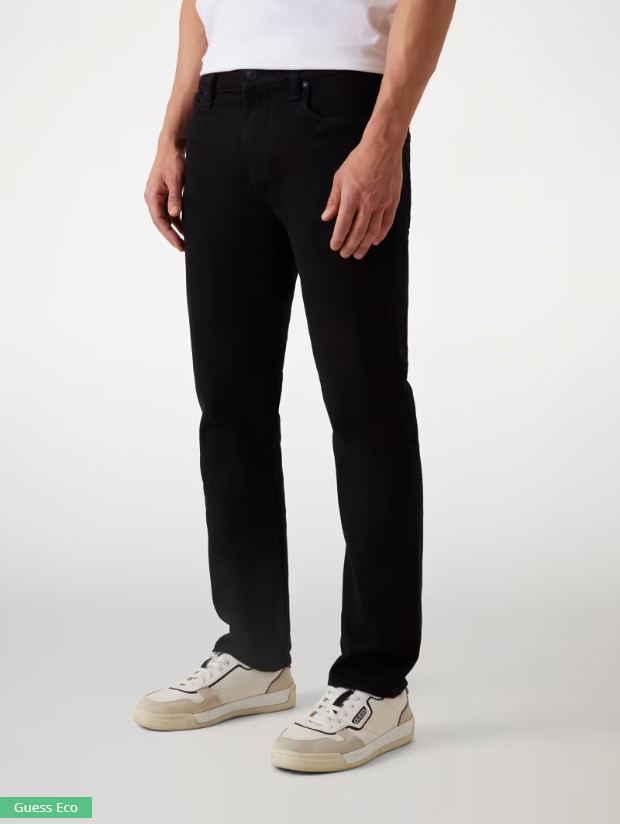 GUESS Angels Slim Denim Pant / Black - M2YAN2D4Q51 - 2CRB