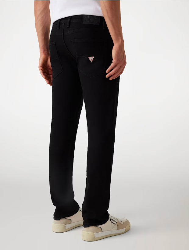 GUESS Angels Slim Denim Pant / Black - M2YAN2D4Q51 - 2CRB