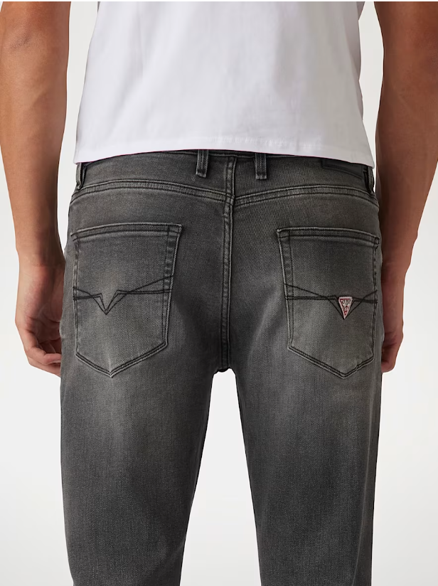GUESS Angels Slim Denim Pant / Black - M2YAN2D4Q52 - 2CRG