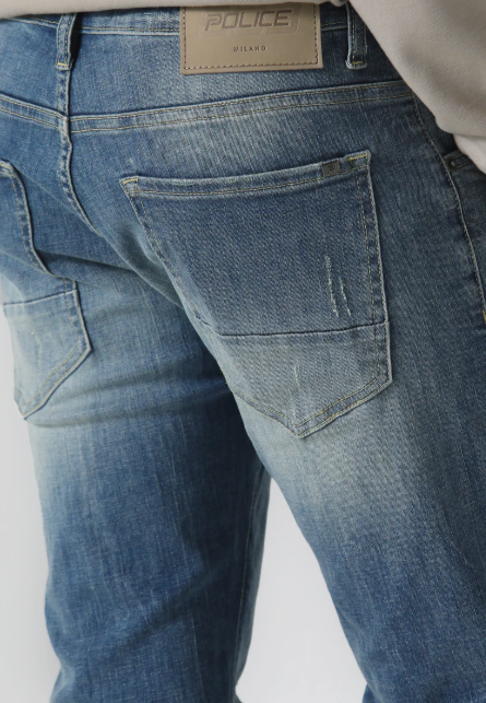 883POLICE Dino Slim Fit Jeans / Wash - Todd 1034 - 110868