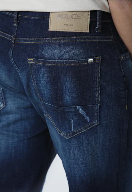 883 POLICE Mattia Regular Fit Jeans/ Wash - Todd 1035 - 110869