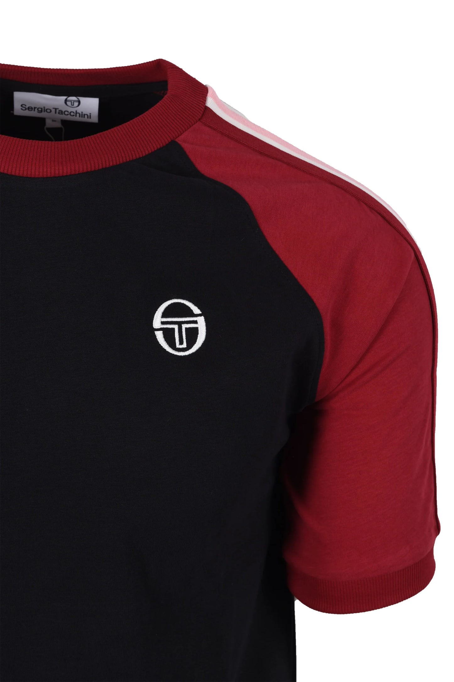 Sergio Tacchini Hadow T-Shirt | Black/Guardenia - STM21115-184