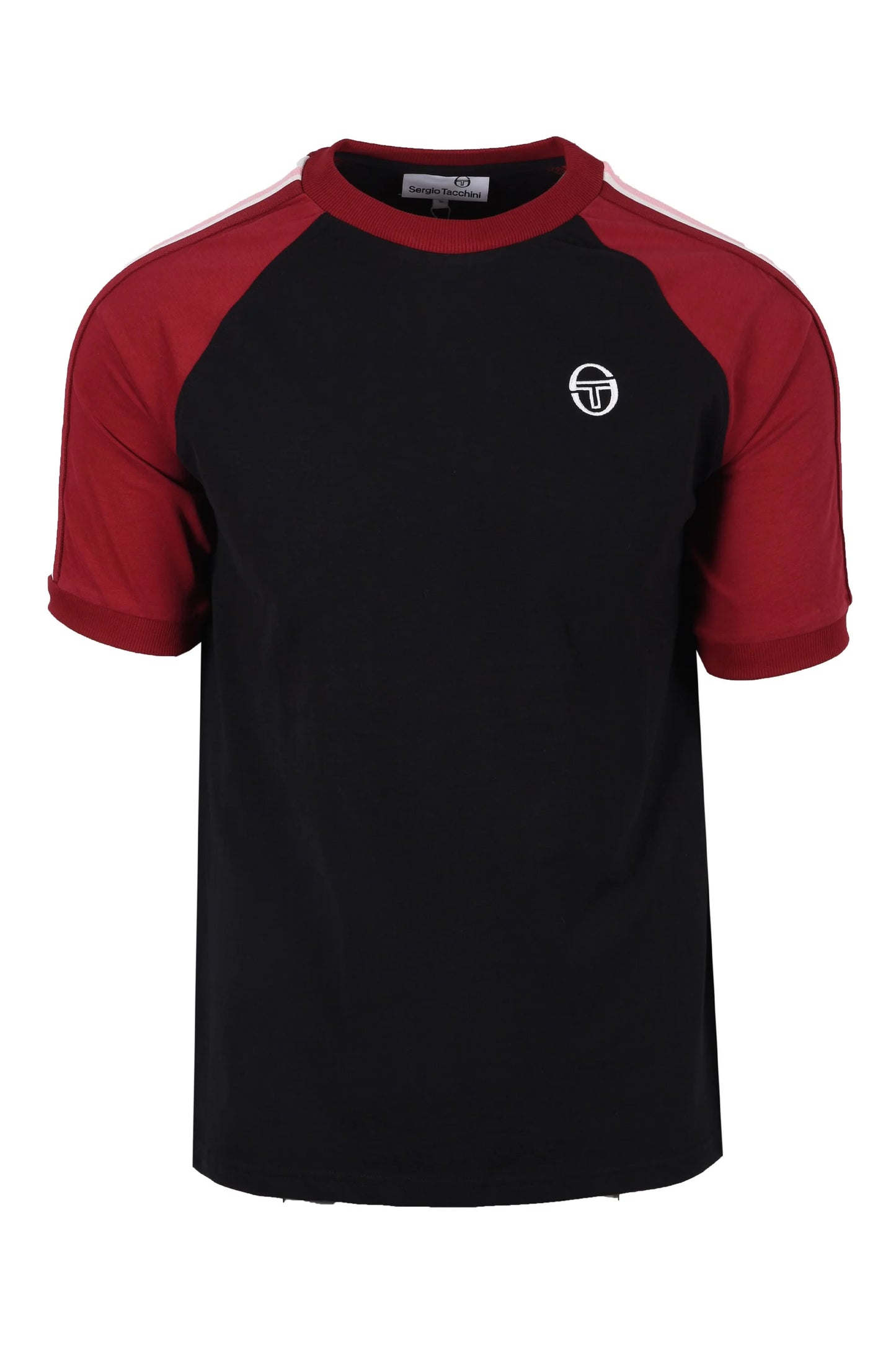 Sergio Tacchini Hadow T-Shirt | Black/Guardenia - STM21115-184