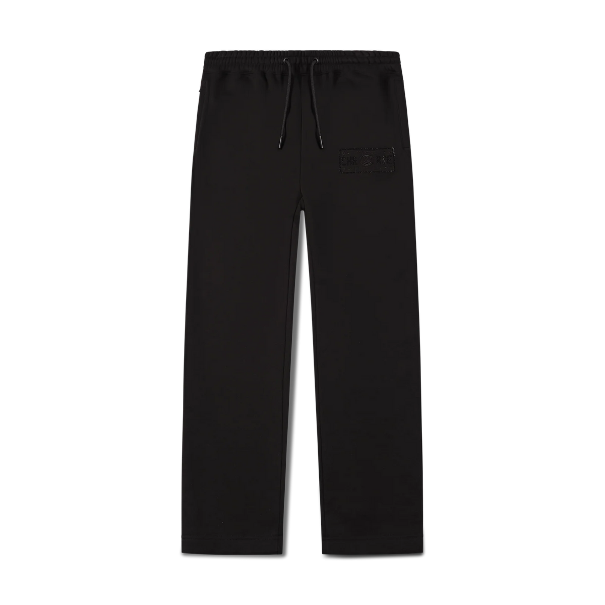 Christian Rose | Rhinestone Sweatpants / Joggers — Black / Black (CR-002-BL)
