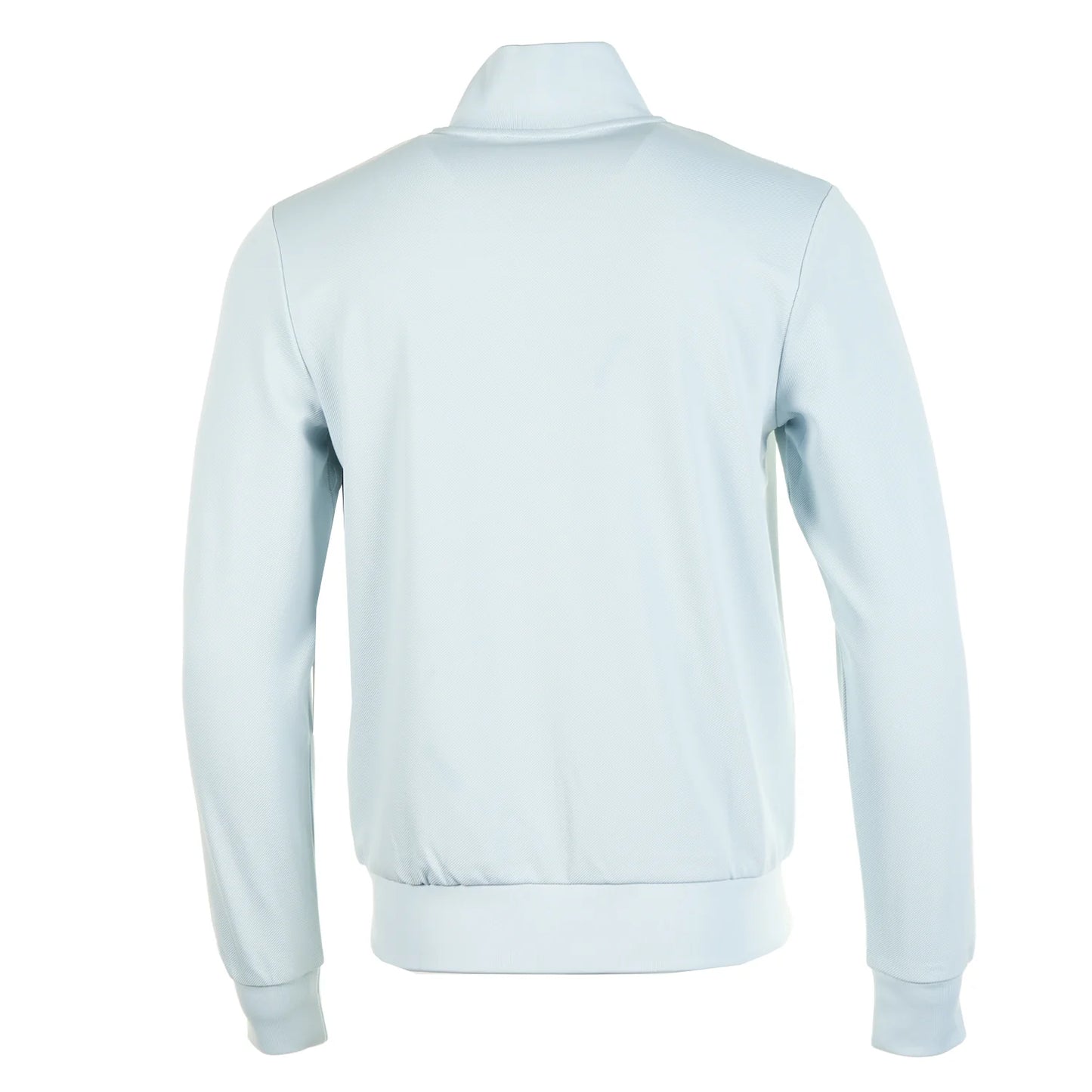 FILA Armando Contrast Piping Tack Top in Skyway blue and navy, casual sweat top with color contrast piping, by Clique.