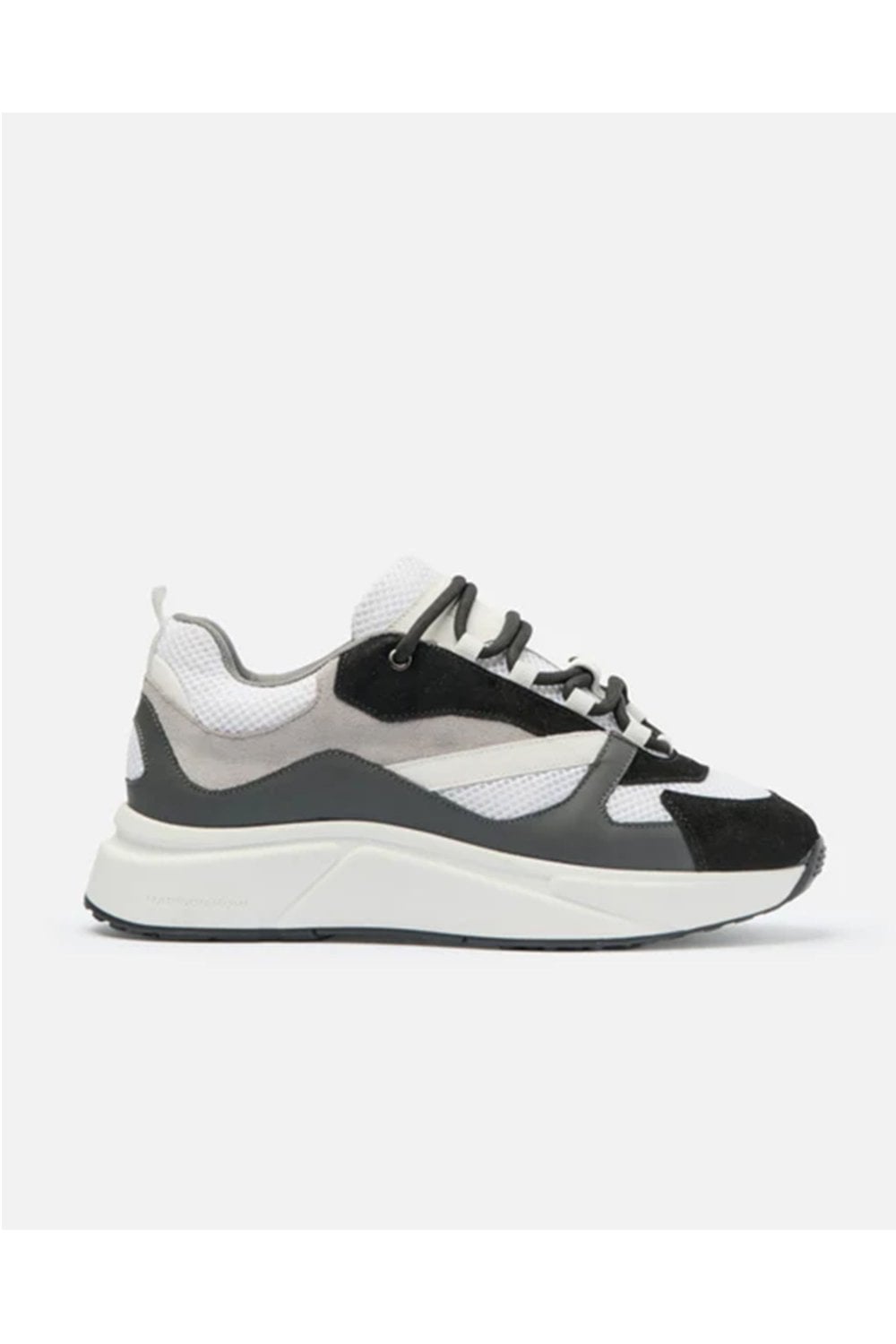 MADISON KOHL - MK1 Runner Trainers - Dark Grey/White