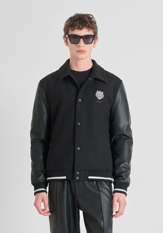 ANTONY MORATO - Regular Fit College Jacket | Black - MMCO00939-FA500075-9000