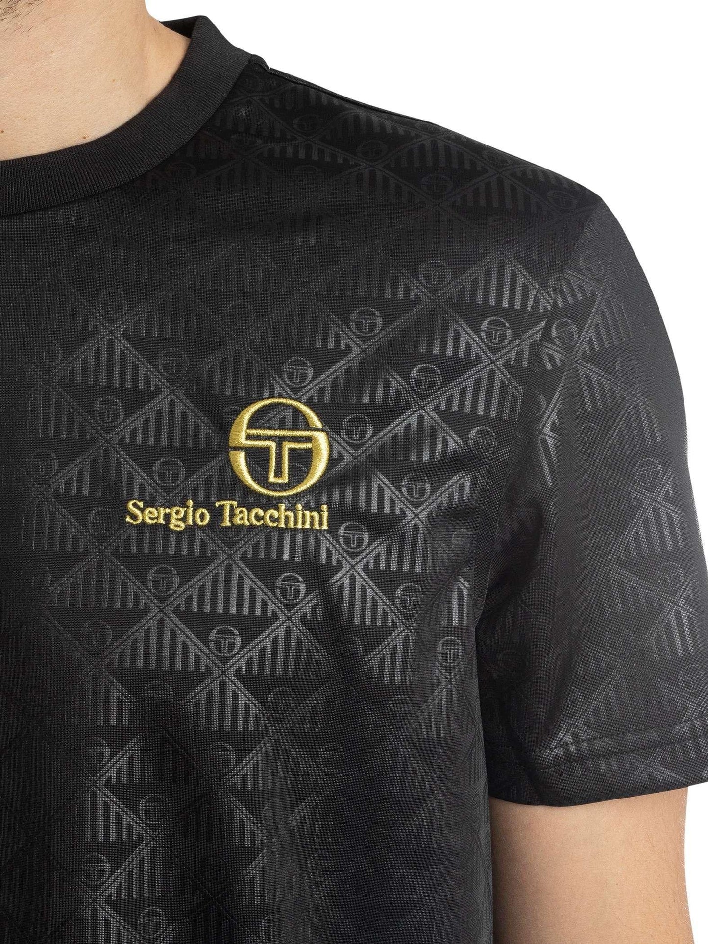 SERGIO TACCHINI- Bosko T-Shirt / Black - STM12117-160