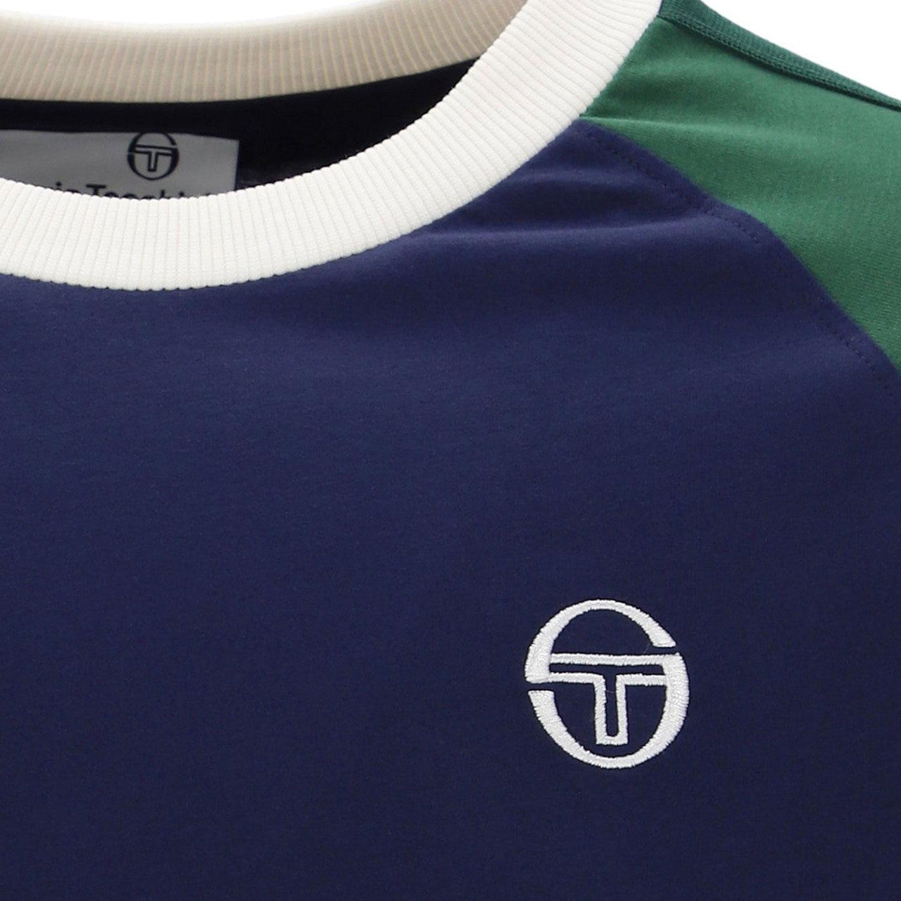 Sergio Tacchini Hadow T-Shirt | Maritime Blue/Eden - STM21115-324