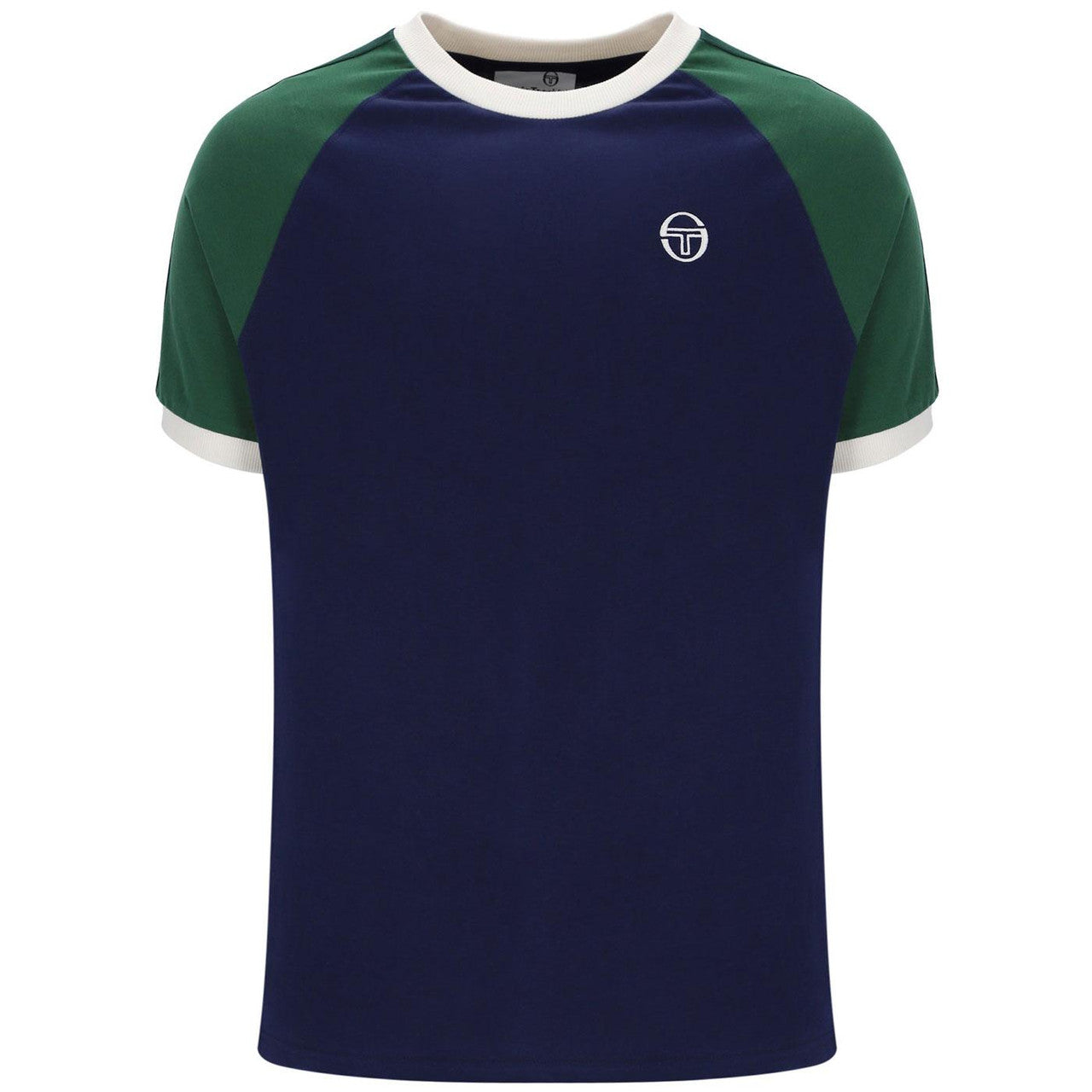 Sergio Tacchini Hadow T-Shirt | Maritime Blue/Eden - STM21115-324