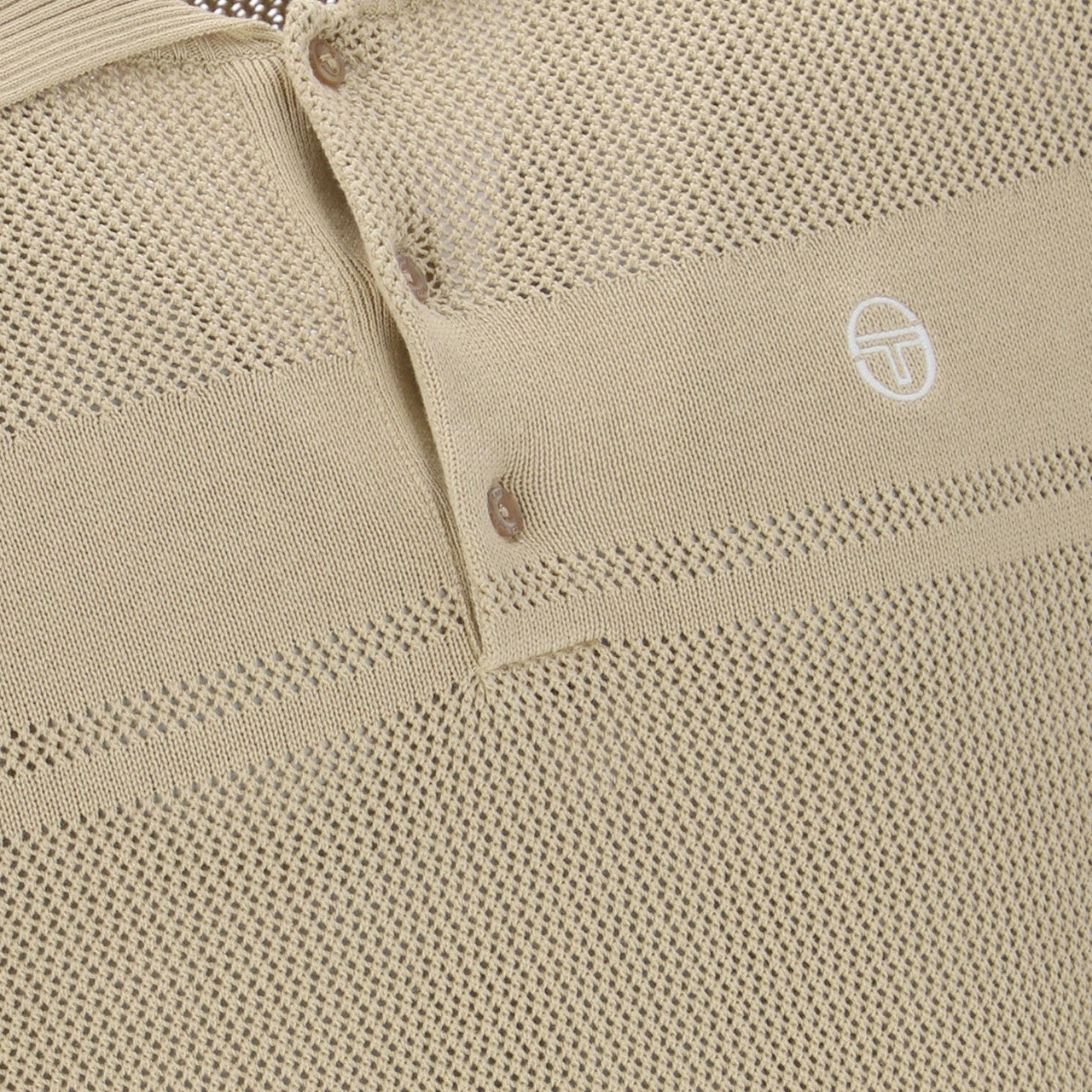Sergio Tacchini Sabino Knit Polo Shirt | Mojave Desert - Clique Kara