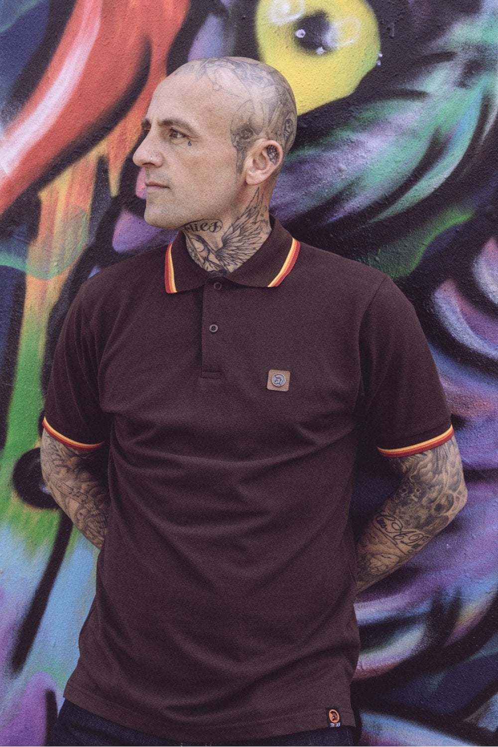 TROJAN Pique Polo / Chocolate - TR-1041