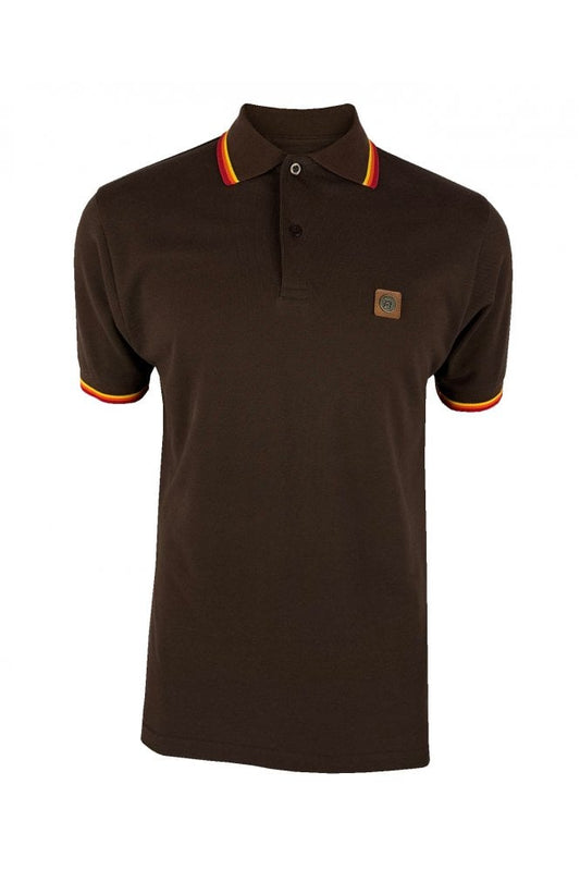 TROJAN Pique Polo / Chocolate - TR-1041