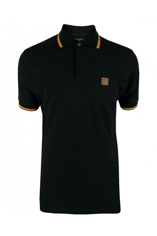 TROJAN Pique Polo / Black - TR-1041