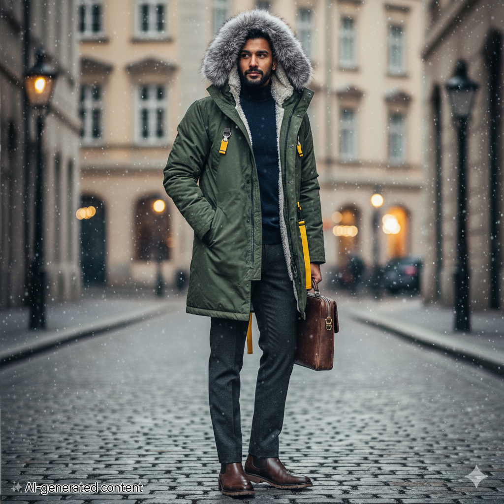 The High-Low Strategy: How to Style Your Parka with Premium Boots This Winter